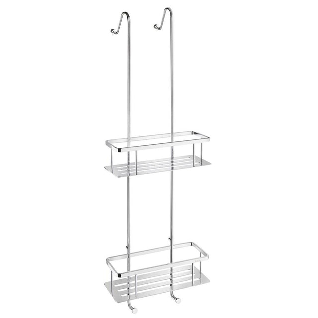 Smedbo - Sideline Double Shower Basket Polished Chrome - Polished Chrome
