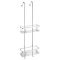 Smedbo - Sideline Double Shower Basket Polished Chrome - Polished Chrome