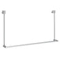Smedbo - NO DRILL TOWEL RAIL FOR SHOWER GLASS - Polished Chrome