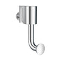 Smedbo - NO DRILL HOOK FOR SHOWER GLASS - Polished Chrome