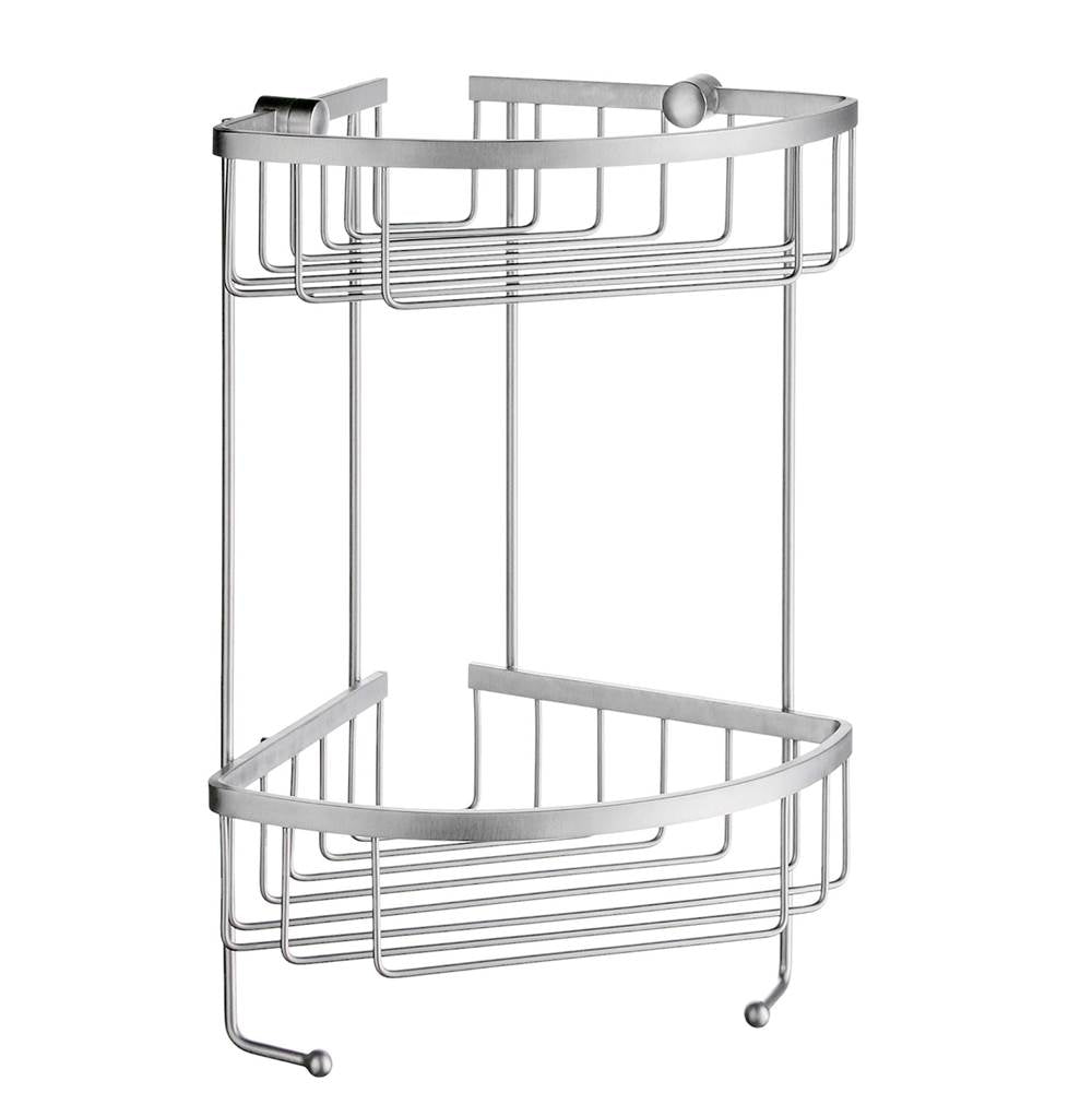 Smedbo - Sideline Design Dbl Bskt Bc - Brushed Chrome