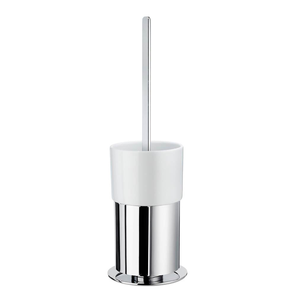 Smedbo - OUTLINE Toilet Brush incl. Container - Polished Chrome Porcelain