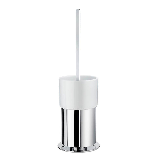 Smedbo - OUTLINE Toilet Brush incl. Container - Polished Chrome Porcelain