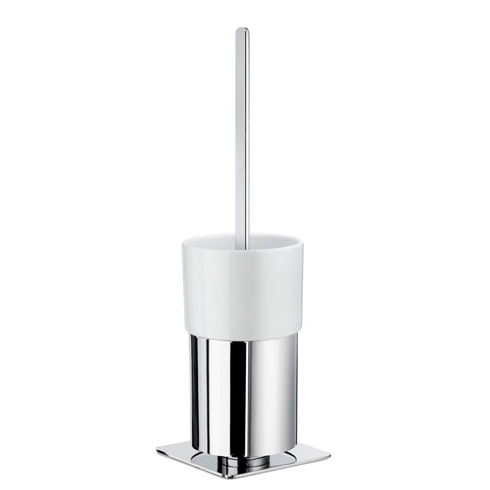 Smedbo - OUTLINE Toilet Brush incl. Container - Polished Chrome Porcelain