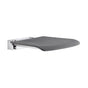 Smedbo - Wall mount fold down seat - polished chrome and slate grey - Slate Grey