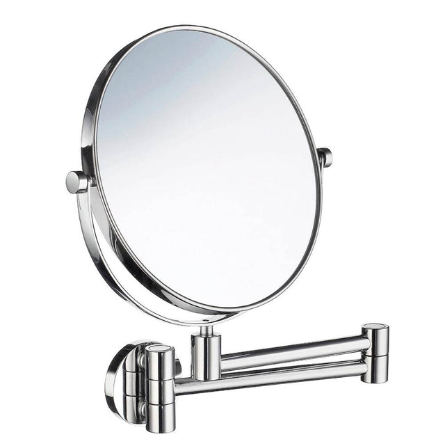 Smedbo - OUTLINE Swing arm Shaving/Make-up Mirror - Polished Chrome