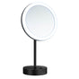 Smedbo - LED battery operated Make-up mirror - Matt Black