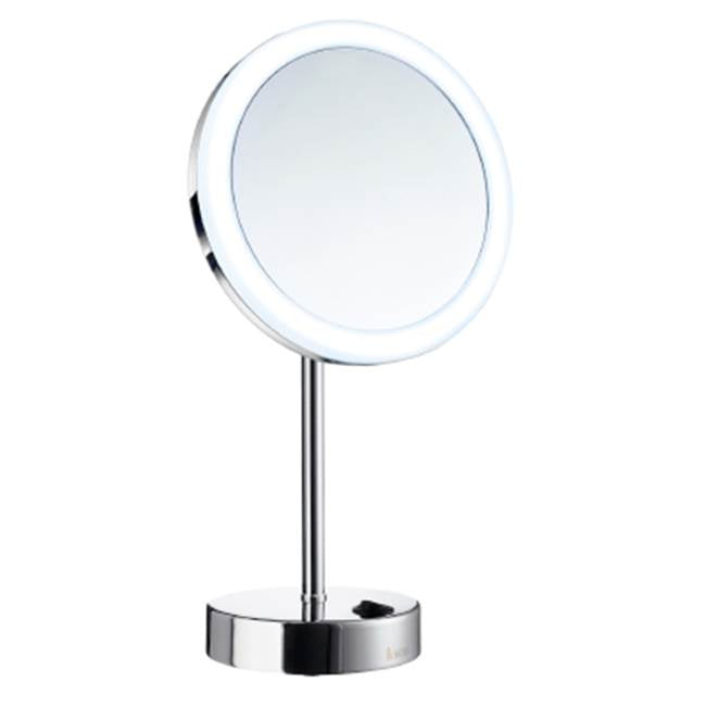 Smedbo - LED battery operated Make-up mirror - Polished Chrome