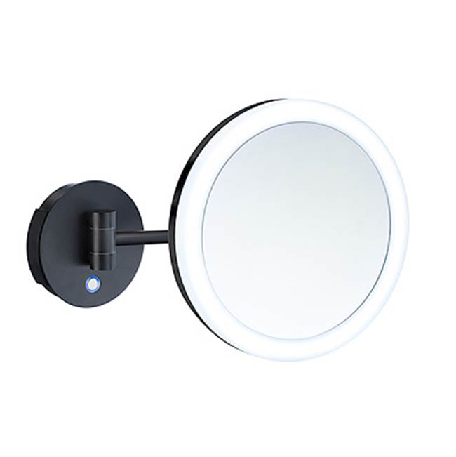 Smedbo - Outline Shaving/Make-Up Mirror With Led Technology, Dual Light - Polished Chrome
