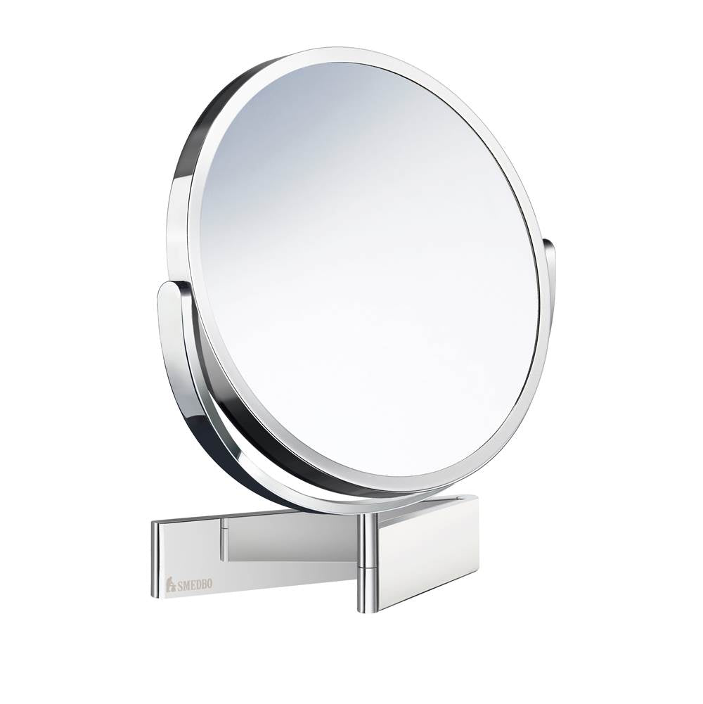 Smedbo - 2 Sided Wall Mounted Make Up Mirror