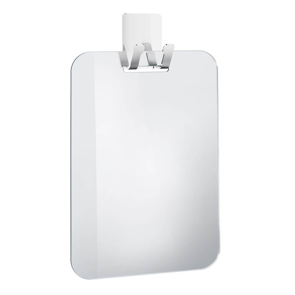 Smedbo - SELF ADHESIVE HOOK & MIRROR - Chromed Stainless Steel