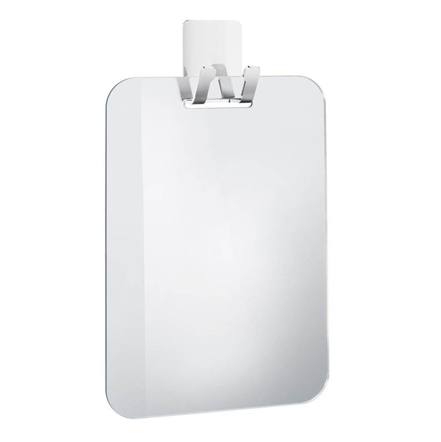 Smedbo - SELF ADHESIVE HOOK & MIRROR - Chromed Stainless Steel