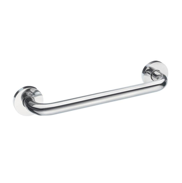 Smedbo - Living Grab Bar- Stainless Steel 1'' Diameter - Length 12'' - Stainless Steel