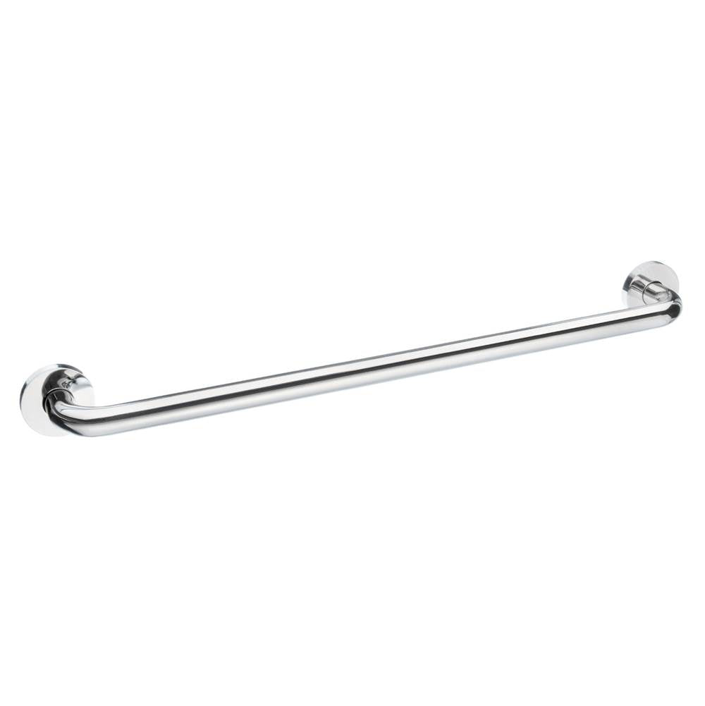 Smedbo - Living Grab Bar- Stainless Steel 1'' Diameter - Length 24'' - Stainless Steel