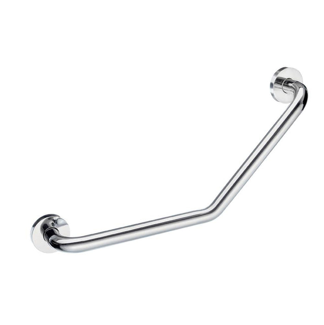 Smedbo - Living Grab Bar- V-Form- Stainless Steel 1'' Diameter - Length 19 1/2'' - Stainless Steel