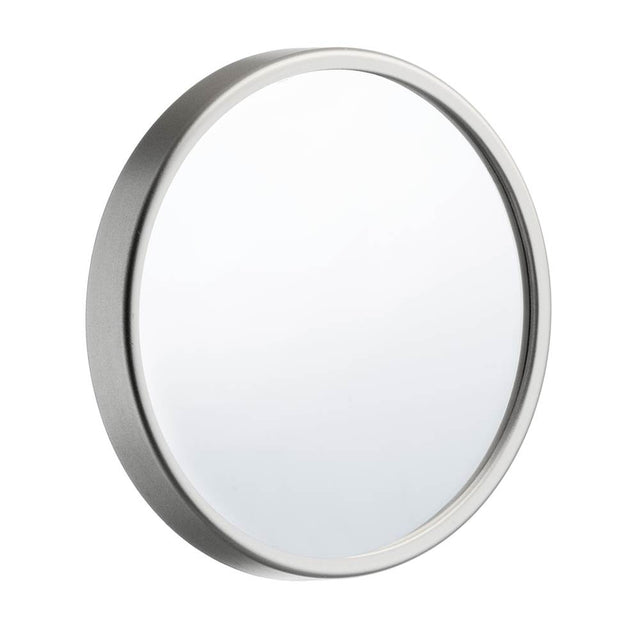 Smedbo - Outline 3.5'' Brushed Chrome12X Magnification Mirror - Black