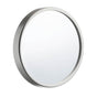 Smedbo - Outline 3.5'' Brushed Chrome12X Magnification Mirror - Black