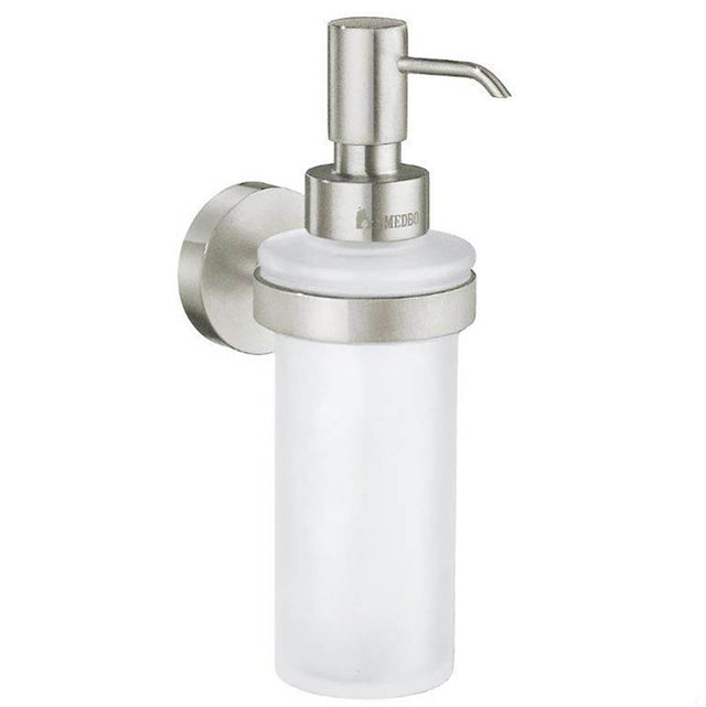 Smedbo - Home Frosted Soap Dispenser - Brushed nickel