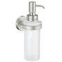 Smedbo - Home Frosted Soap Dispenser - Brushed nickel