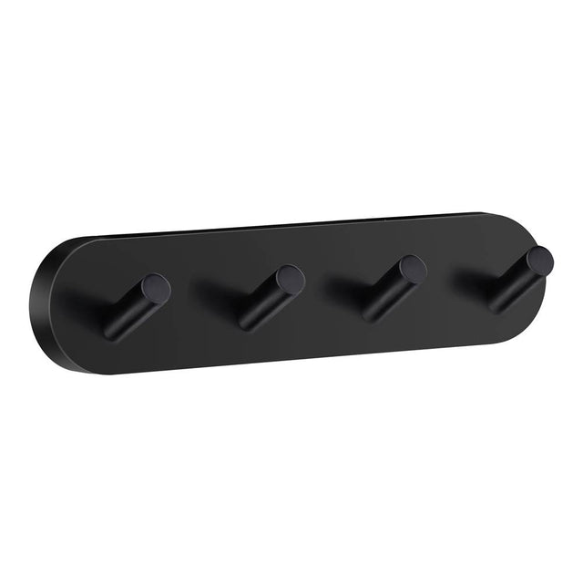 Smedbo - Home Quadruple Hook Black - Matte Black