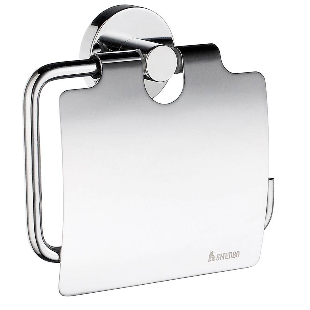 Smedbo - Home Tp Hld W Lid - Pc - Polished Chrome