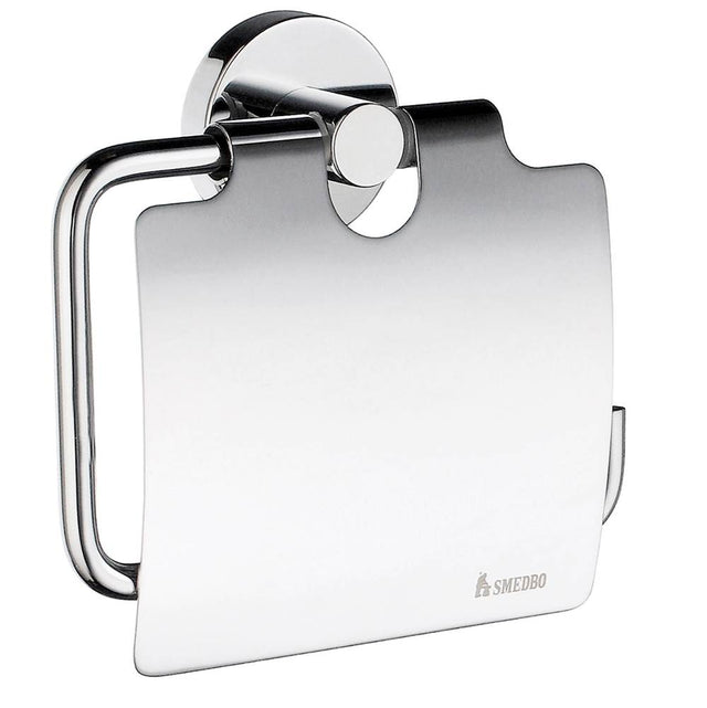Smedbo - Home Tp Hld W Lid - Pc - Polished Chrome