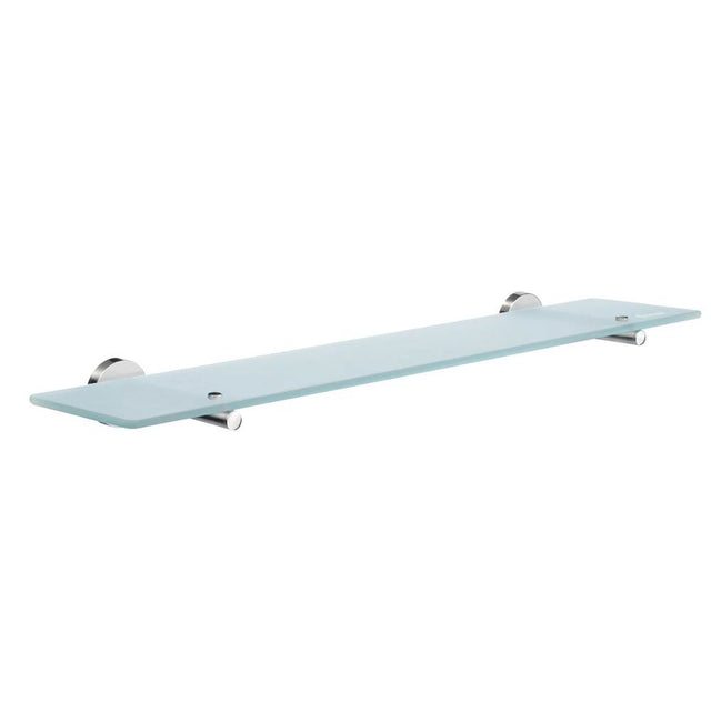 Smedbo - Home 24'' Shelf Frst Glass/Pc - Frosted Glass Polished Chrome