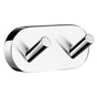 Smedbo - Home 3 1/2'' Dble Towel Hk Pc - Polished Chrome