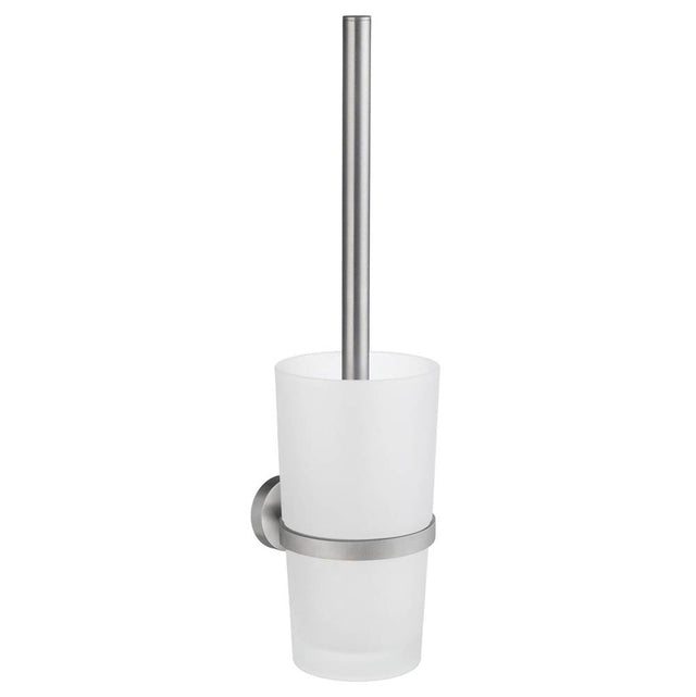 Smedbo - Home Wlmnt T Brsh/Glass Bc - Brushed Chrome