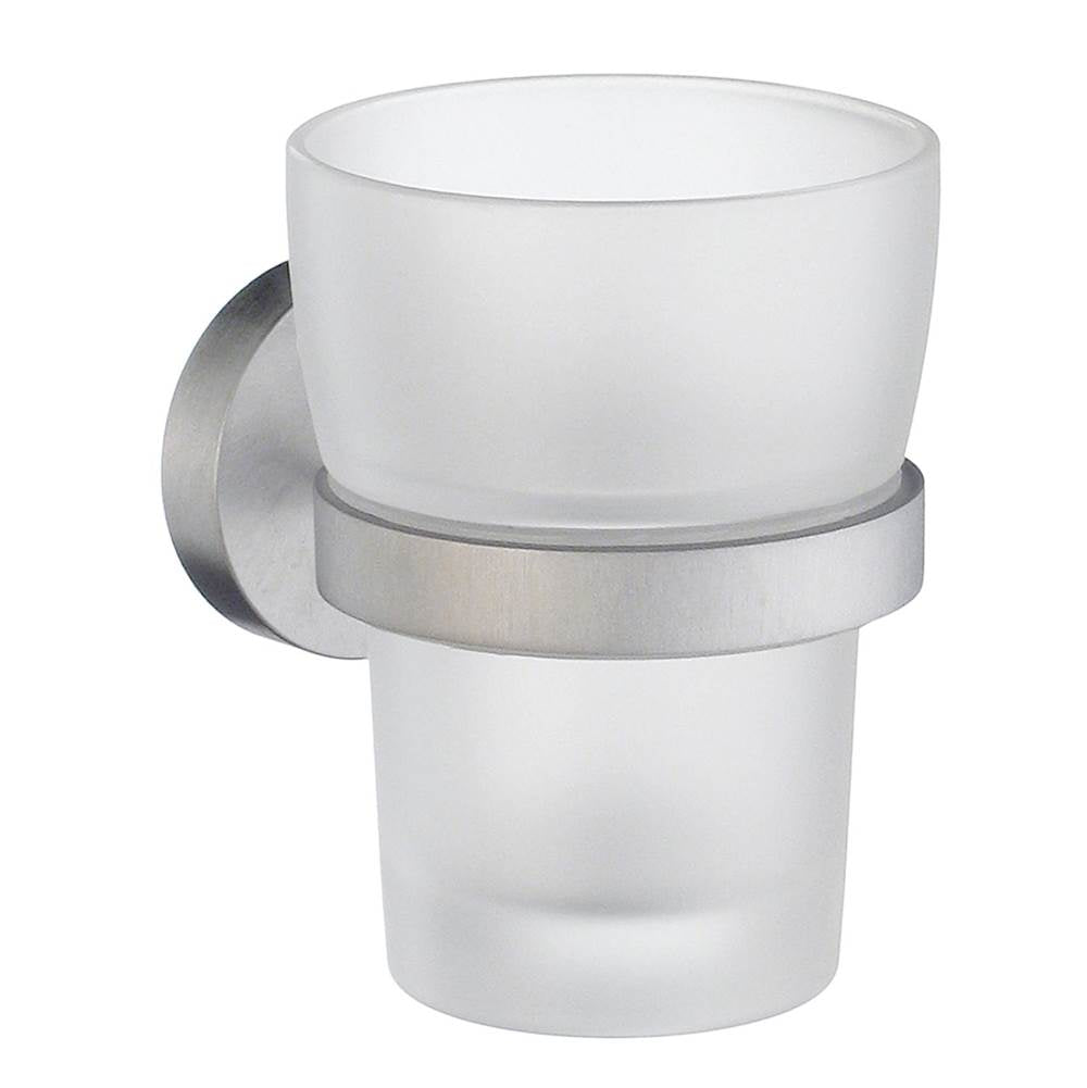 Smedbo - Home Frst Glass Tumblr Bc - Brushed Chrome