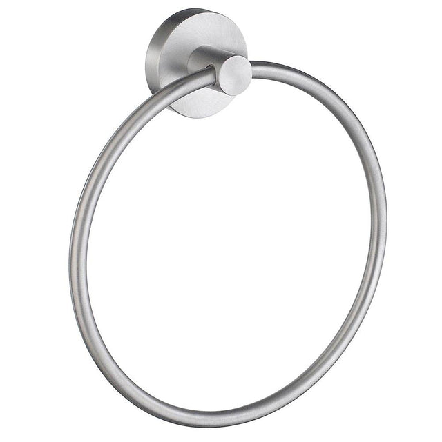 Smedbo - Home 6 3/4'' Towel Ring Bc - Brushed Chrome