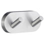 Smedbo - Home 3 1/2'' Dble Towel Hk Bc - Brushed Chrome