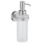 Smedbo - Home Holder W Soap Disp Bc - Brushed Chrome