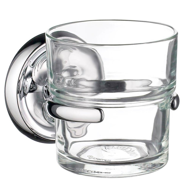 Smedbo - Villa Holder+Tumbler, Pc - Polished Chrome