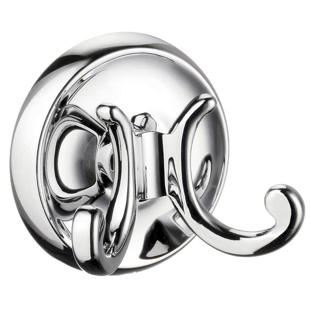 Smedbo - Villa Double Towel Hook, Pc - Polished Chrome