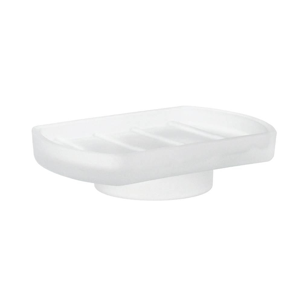 Smedbo - Loft Frost Glass Only Soap Dsh - Frosted Glass