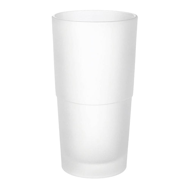 Smedbo - Glass Container For Toilet.Brush - Frosted Glass