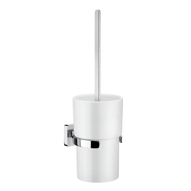 Smedbo - ICE Toilet Brush incl. Container - Polished Chrome Porcelain