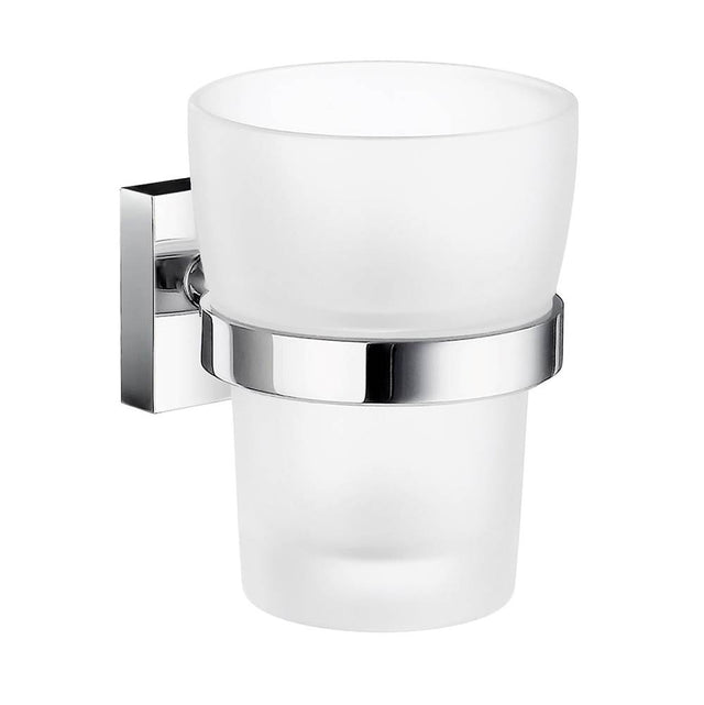 Smedbo - House Tumbler Frstd Glass Pc - Polished Chrome