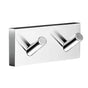 Smedbo - House Dbl Towel Hook Pc - Polished Chrome