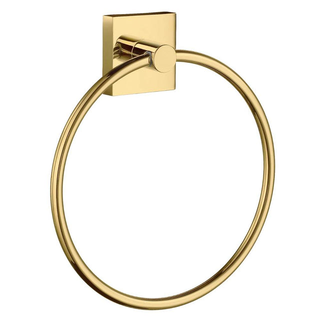 Smedbo - HOUSE TOWEL RING POLISHED BRASS - Polished Brass