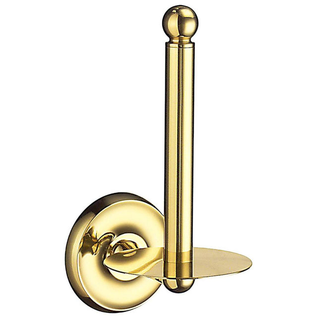 Smedbo - Villa Spare Roll Hldr, Pb - Polished Brass