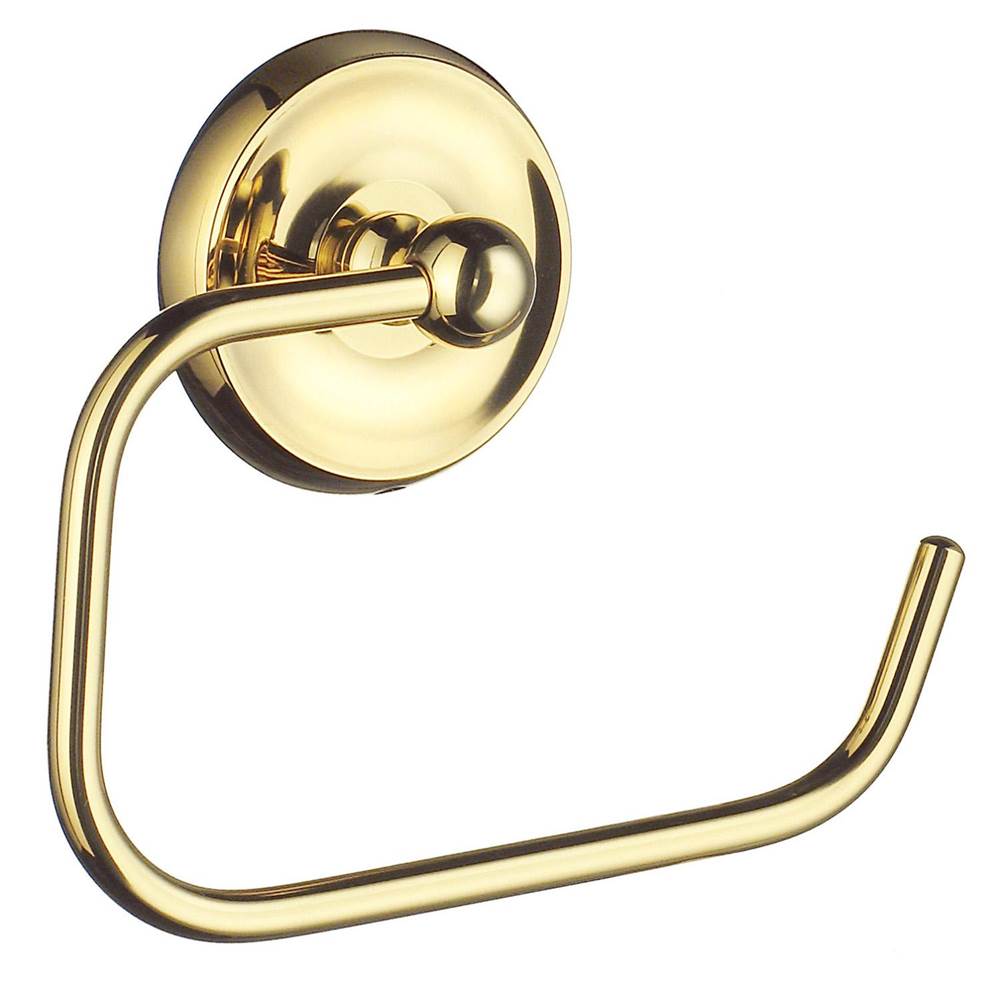 Smedbo - Villa Euro Roll Holder, Pb - Polished Brass
