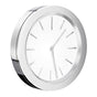 Smedbo - Clock For Mirror- Self Adhesive- Pc/White 2 1/2'' Diameter - Polished Chrome