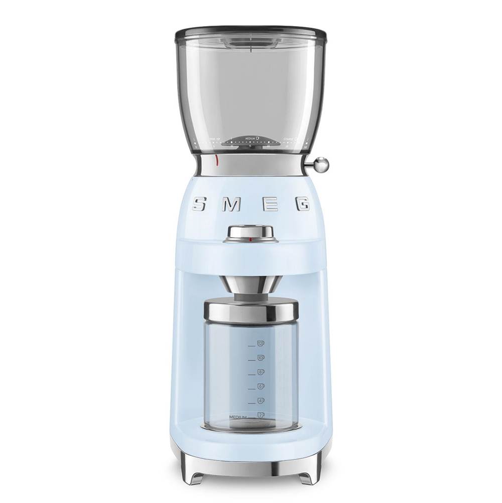Smeg USA - 50's Retro Style Coffee Grinder - Pastel Blue
