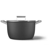 Smeg USA - Smeg 8Qt Casserole Dish W/ 10'' Lid - Black