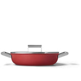 Smeg USA - Smeg 4Qt Deep Pan W/11'' Lid - Red
