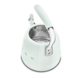 50's Retro Style Aesthetic Whistling Kettle In Black