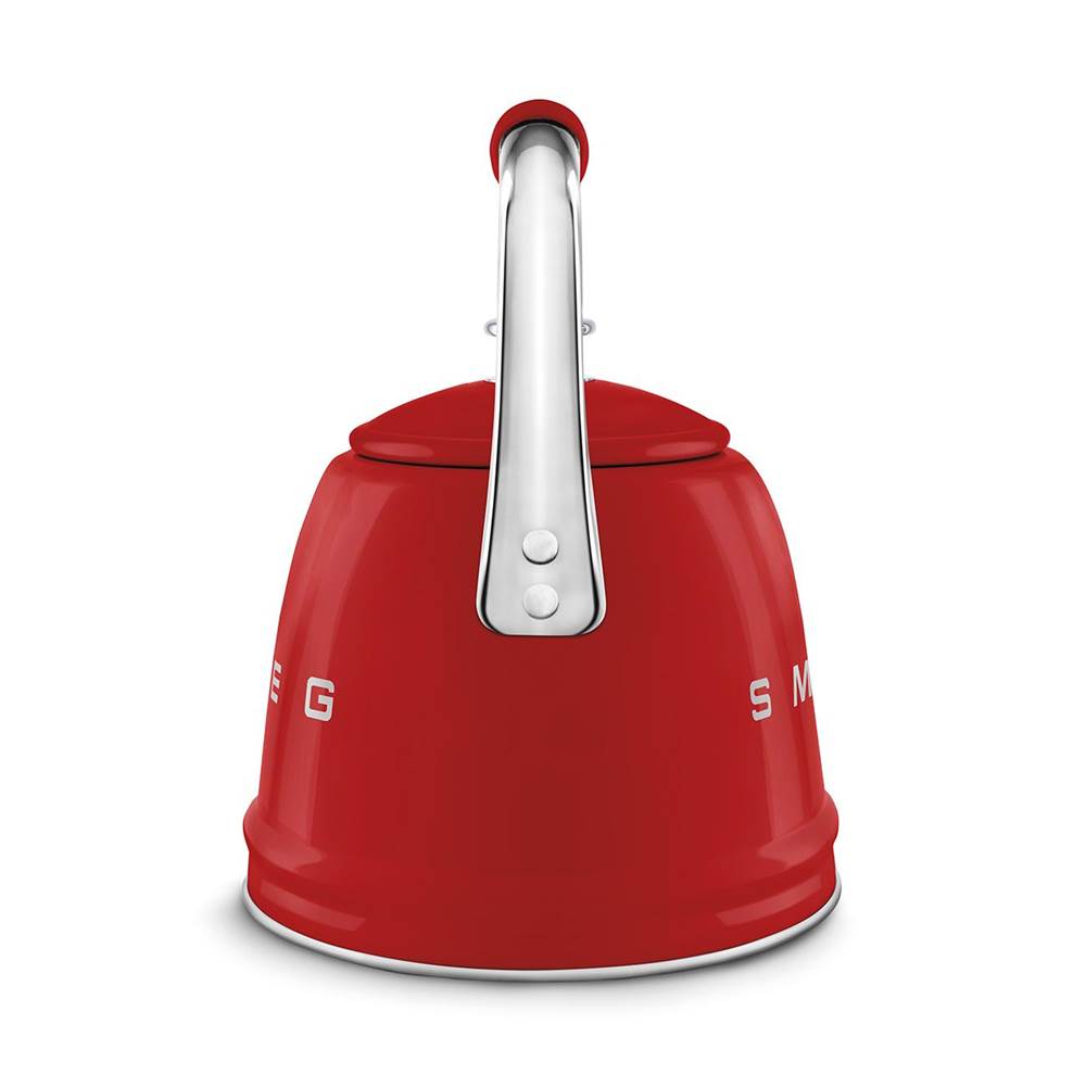 50's Retro Style Aesthetic Whistling Kettle In Black