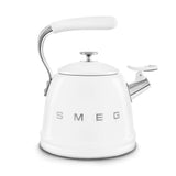 50's Retro Style Aesthetic Whistling Kettle In Black